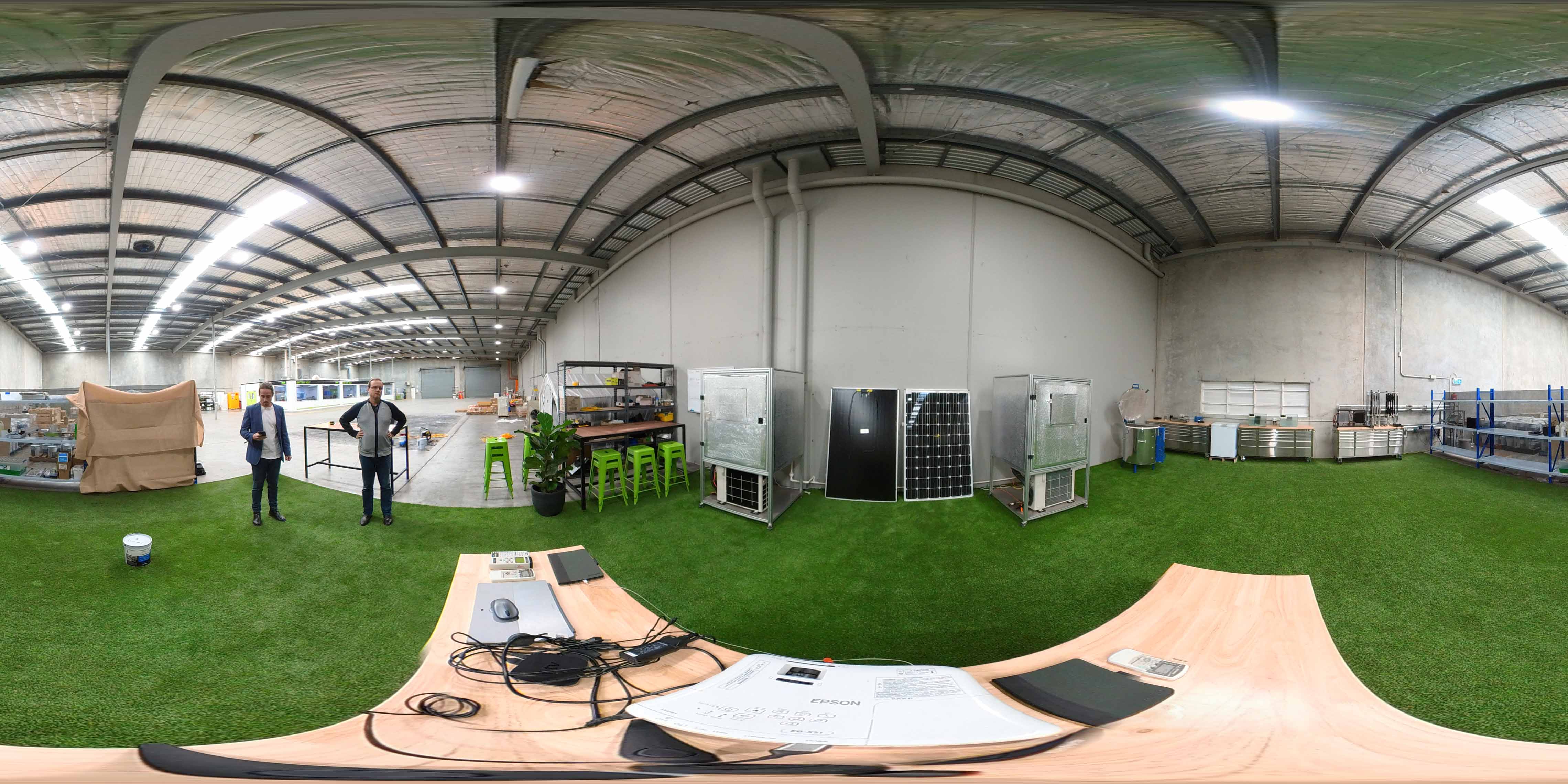 THERMAL-XR demonstration centre main scene