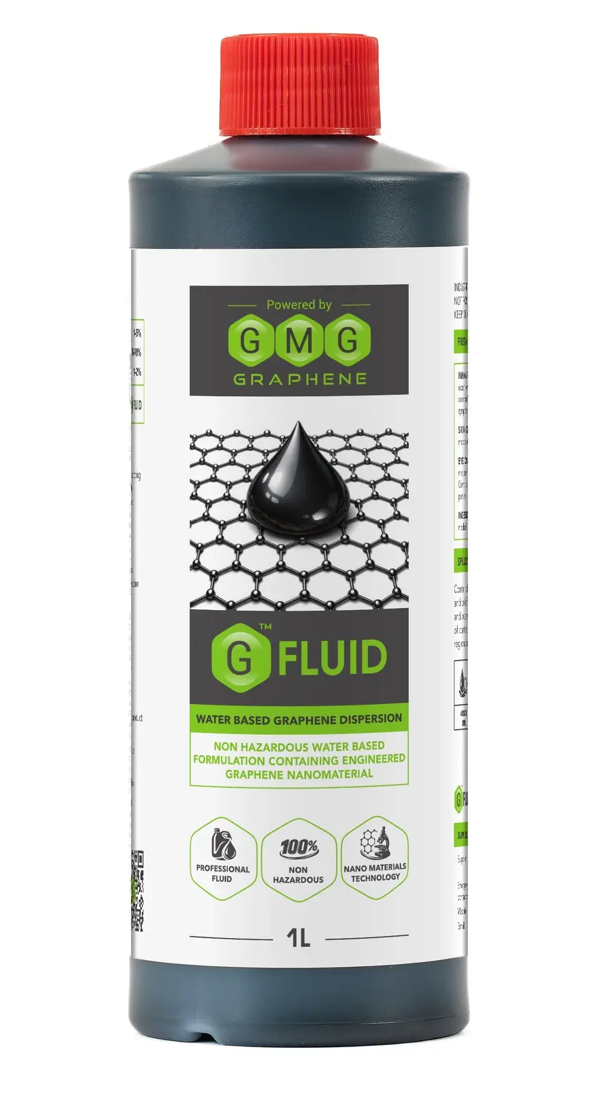 G FLUID graphene coolant additive bottle